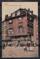 Liège 1907 Carte postale 100% neuve animé