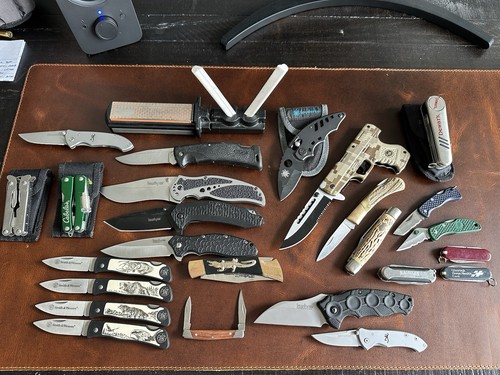 23 Taschenmesser plus Schärfer (Buck, Browning, Kershaw, Smith & Wesson)