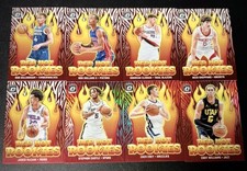 Lot 8 Stephon Castle Jared McCain 2024-25 Panini Donruss Optic Red Hot Rookies