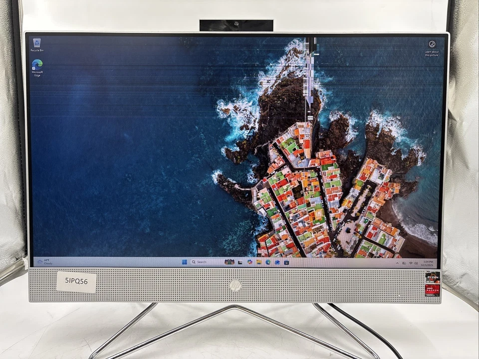 HP 24-dp0317c AIO Ryzen 3 4300U 8GB 256GB SSD + 1TB HDD Windows 11 Pro - Image 2 of 4