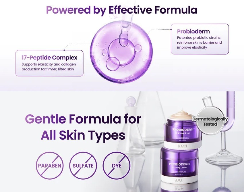 BIOHEAL BOH Probioderm 3D lifting cream 50ml Skin Anti-Aging Products, US seller