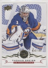 2018-19 Upper Deck UD Exclusives 16/100 Thomas Greiss #365 au7