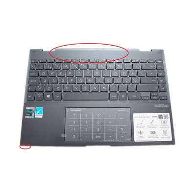 Palmrest Tastatur Portugiesisch Touchpad 2G Asus Notebook UX363EA
