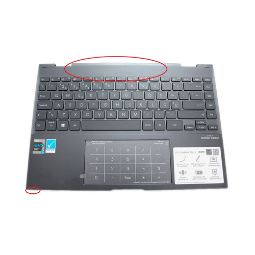 Palmrest Tastatur Portugiesisch Touchpad 2G Asus Notebook UX363EA