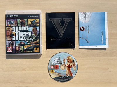 Playstation 3 PS3 | Grand Theft Auto 5 | Komplett mit Handbuch & Kartenset | UK