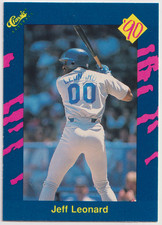 1990 Classic #93 Jeff Leonard Seattle Mariners