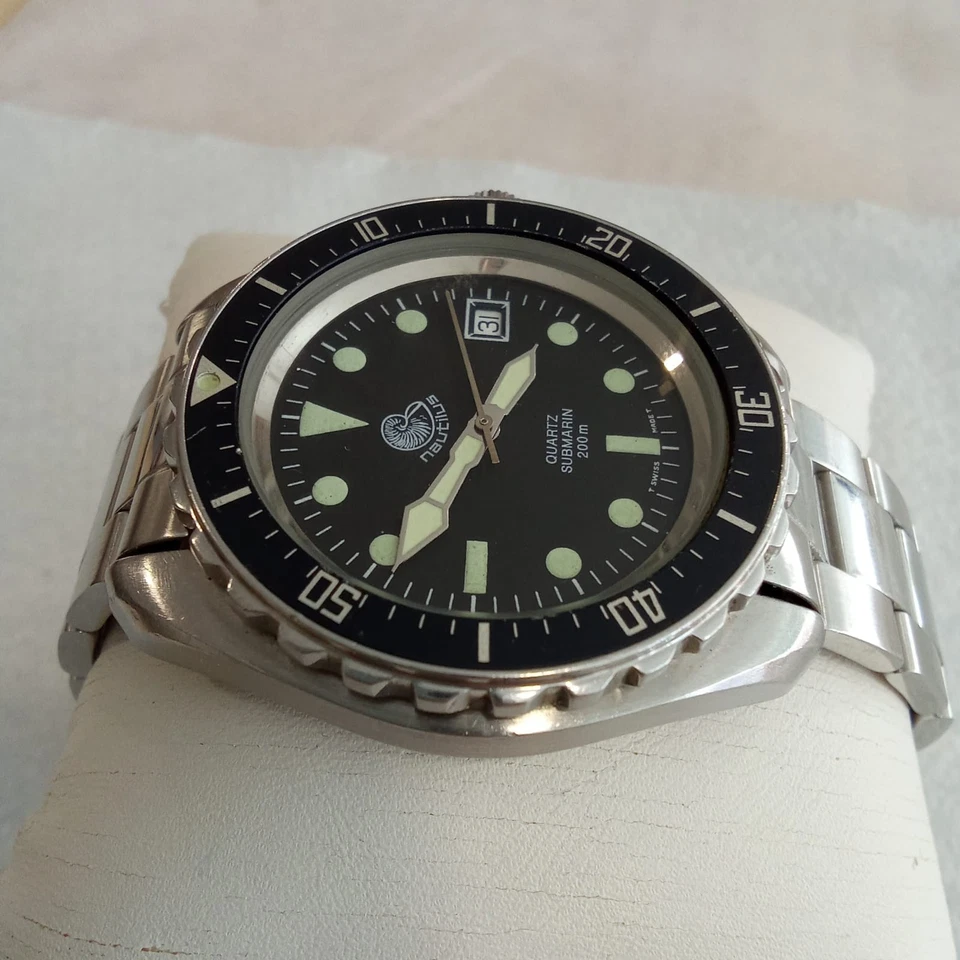 Nautilus Diver Submarin 200M - Hecho en Suiza - De colección - Imagen 3 de 4