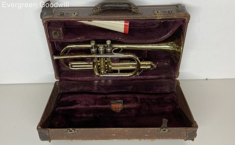 Vintage Conn Cornet With Case