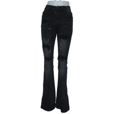 Kdnk, Jeans, Größe: 32, Schwarz, Baumwolle/Elasthan, Batik, Denim, Damen #rIU