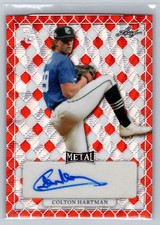 2022 Perfect Game Prospects All-American Auto One #1/1 Proof Colton Hartman