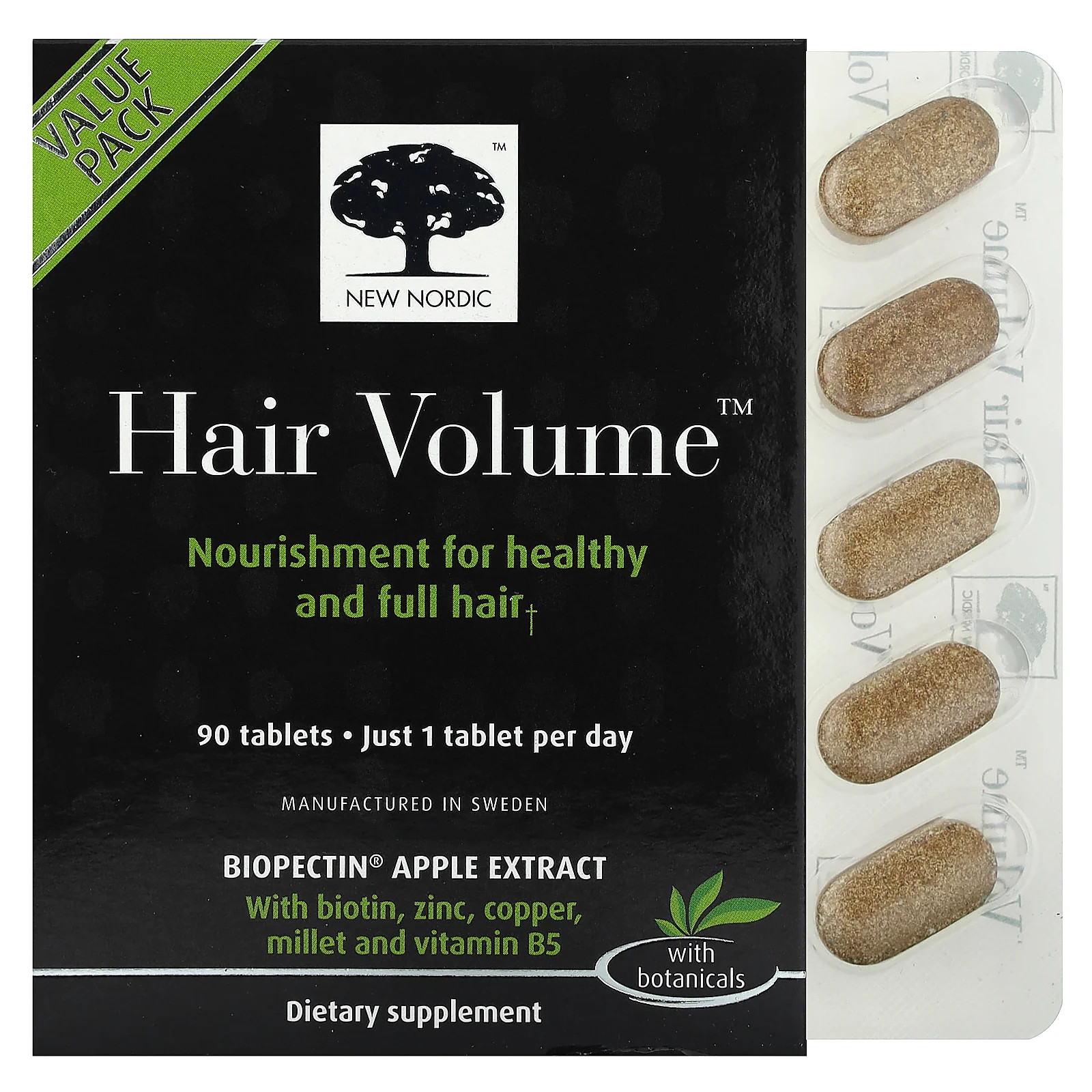 Hair Volume , 90 Tablets