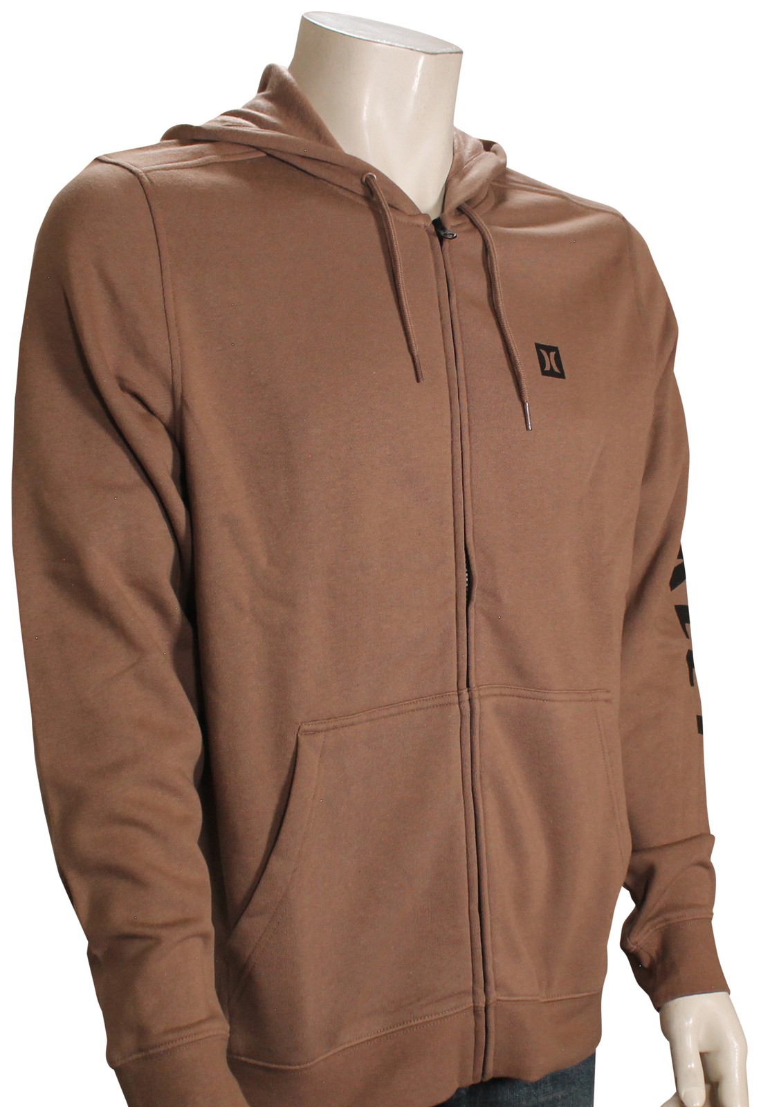 Флисовая толстовка с капюшоном на молнии Hurley Icon - Roadside - Новинка 11990₽