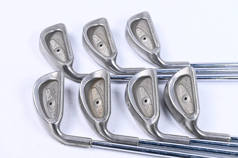 Ping Eye 2 Irons / 4-PW / Black Dot / Stiff Flex Ping JZ Shafts - Image 2 of 4