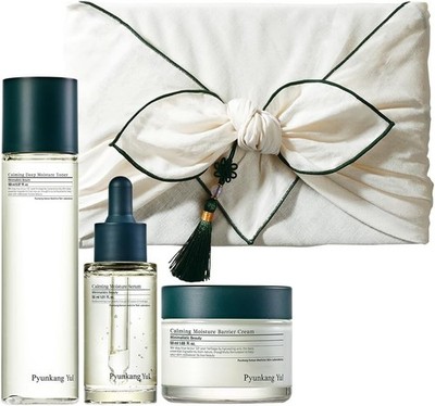 Pyunkang Yul Calming Skincare Set - Toner, Serum, Creme - Vegan, Made in Korea