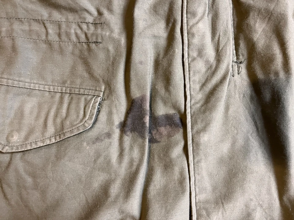 Chaqueta de Campo Militar De Colección Condor OG-107 Mediana Regular Verde Clima Frío Foto 3 de 4