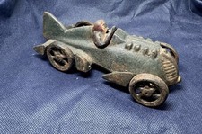 Vintage 1930s Hubley Cast Iron Streamline Racer 5 -  6 1/4  Spoke Wheels