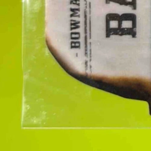 2022 Bowman Best U Joey Porter Jr. Gunslingers & Bandits Die Cut Lava /50 #GB-7 - Image 4 of 4