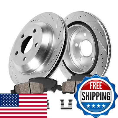 Callahan Brake Parts Rear Brake Kit For Buick Encore 2013-17 Chevrolet Cruze