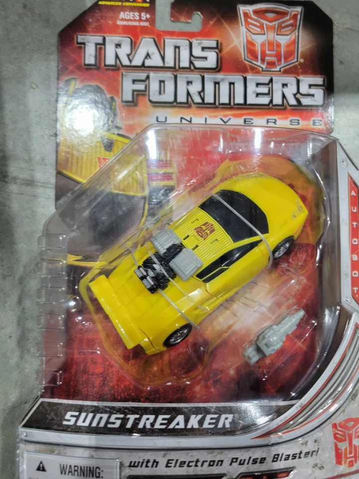 Transformers Universe 2.0 Sunstreaker sellado en tarjeta Foto 2 de 3