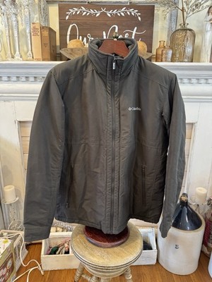Columbia Men s Jacket Fleece Lined Size Large Great Condition.
