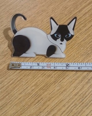 Acryl Katze Brosche Anstecknadel Modeschmuck