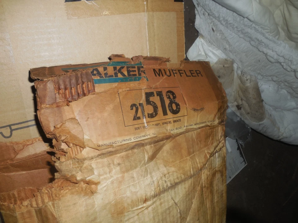 Глушитель NOS WALKER 1967 FORD Falcon, Fairlane, Mercury Comet 8 цилиндров #21518 - Изображение 4 из 4