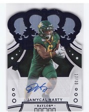 2020 Chronicles Draft Picks #94 Jamycal Hasty Crown Royale Signatures