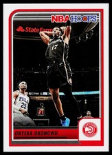 Onyeka Okongwu 2023-24 Hoops #165 Atlanta Hawks