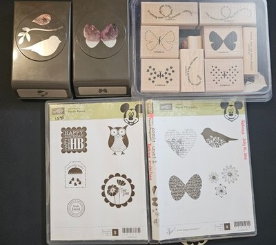 Stampin' Up! Punch Bunch, Punch Potpourri, Flight of the Butterfly Punch Bundle 
