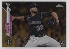 2020 Topps Chrome Update Target Gold Refractor 13/50 Jesus Tinoco #U-31 p8v