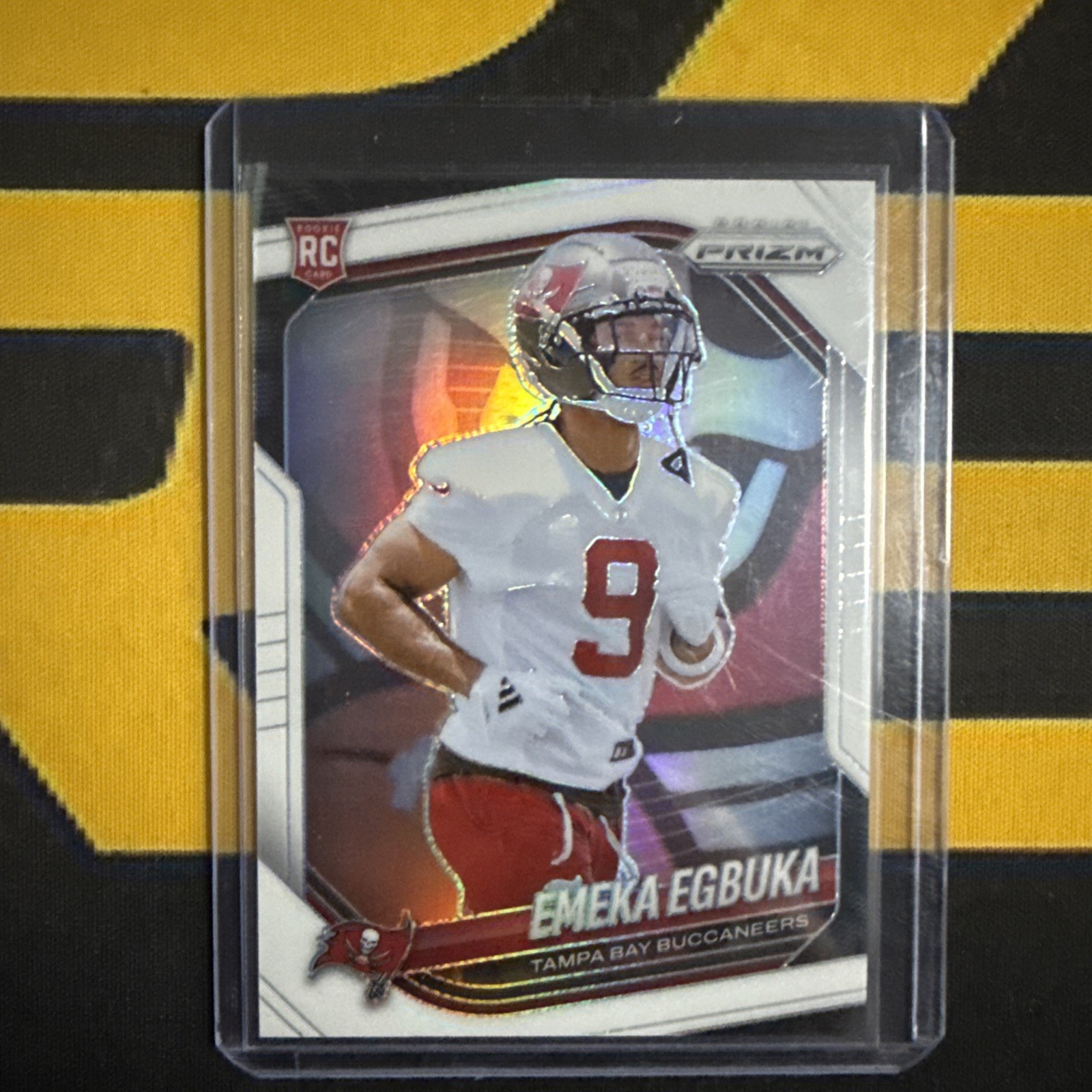 2025 Panini Prizm - Emeka Egbuka White Prizm #14/35 No. 351 (RC)