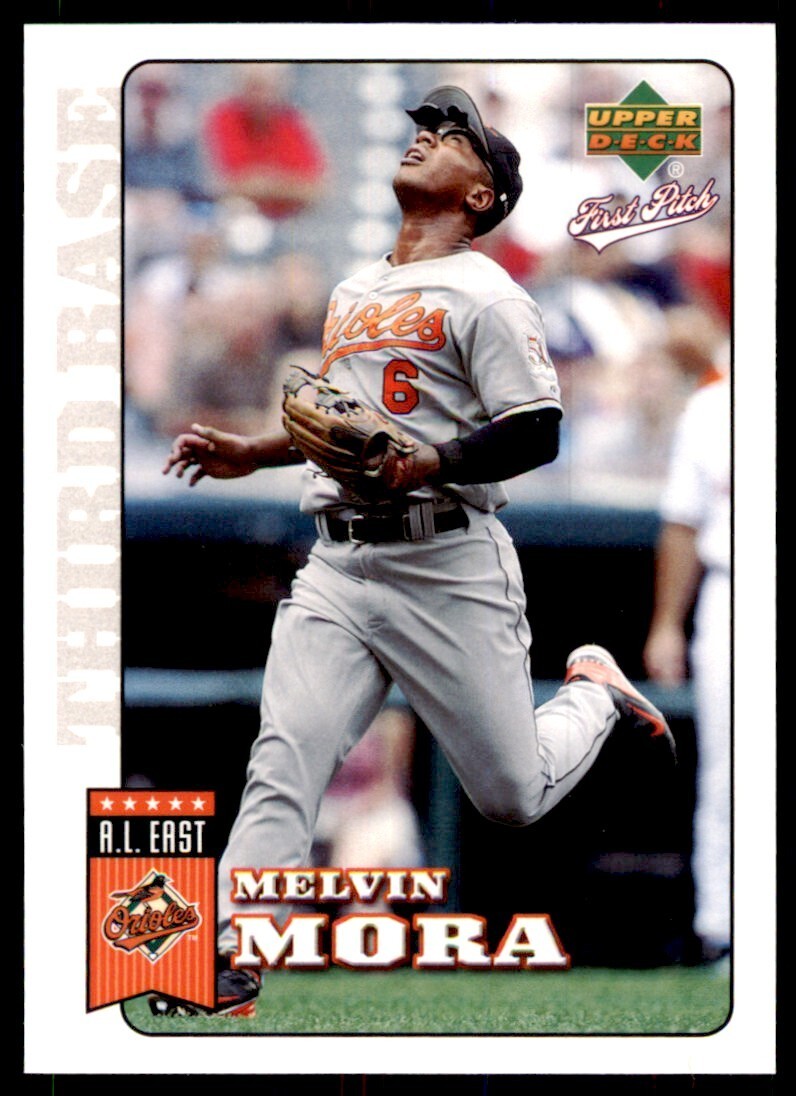 2006 Upper Deck First Pitch Melvin Mora Baltimore Orioles #18