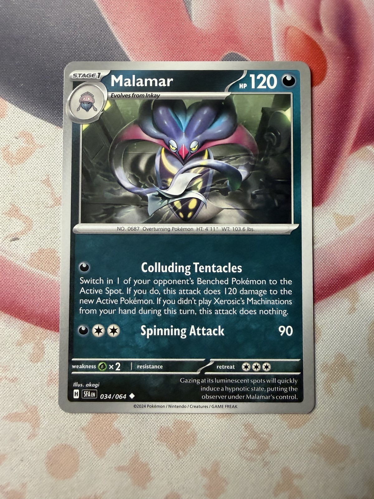 Malamar Uncommon SV: Shrouded Fable 034/064 NM English