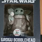 FOCO Star Wars Grogu Bobblehead Plastic Oakland Athletics Exclusive, Baseball