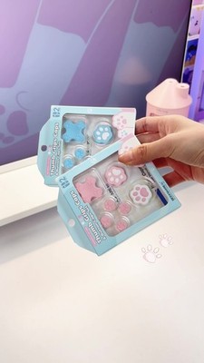 GeekShare Cat Paw Cross D-Pad Button Cap ABXY Key Button Thumb