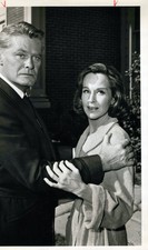 John Larkins + Kim Hunter (1964) ❤️ Vintage Hollywood Photo 1216K