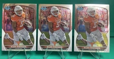 2022 Bowman U Chrome University Bijan Robinson #70 Texas Longhorns x 3