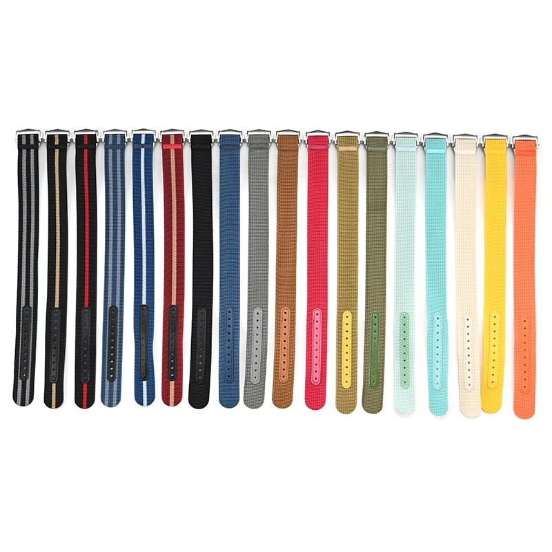 Alta Calidad 20mm 22mm Reloj Pulsera Nylon Correa Universal Nuevo Foto 2 de 4