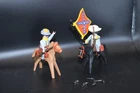 Vintage Playmobil Set 3783 Mounted Rebels Western Confederate Soldiers Civil War