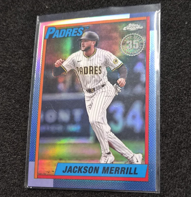 Topps 2024 Topps Chrome Jackson Merrill Rookie #99 San Diego Padres MLB