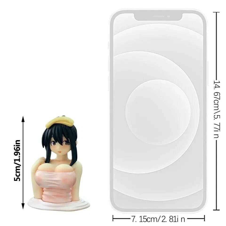 Sexy estatuilla muñeca hentai anime decoración tablero coche Kanako pecho agitador EE. UU. Foto 4 de 4