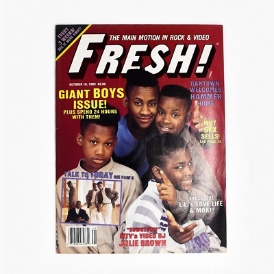 80s & 90s Fresh! Magazine Hip Hop Rap Various Issues Run DMC Eazy
