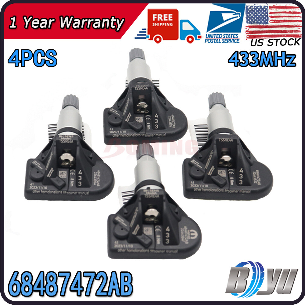 而今 68487472AB New 4PCS For Dodge Challenger R/T Scat Pack Tire