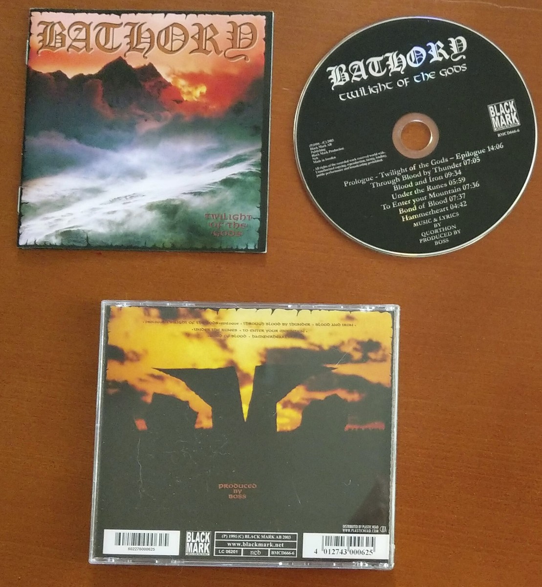 BATHORY ‎– Twilight Of The Gods (Audio CD) | eBay
