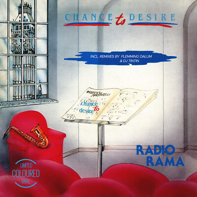 Italo Vinyl Radiorama Chance To Desire  12'' Maxi Vinyl Limited Edition Coloured