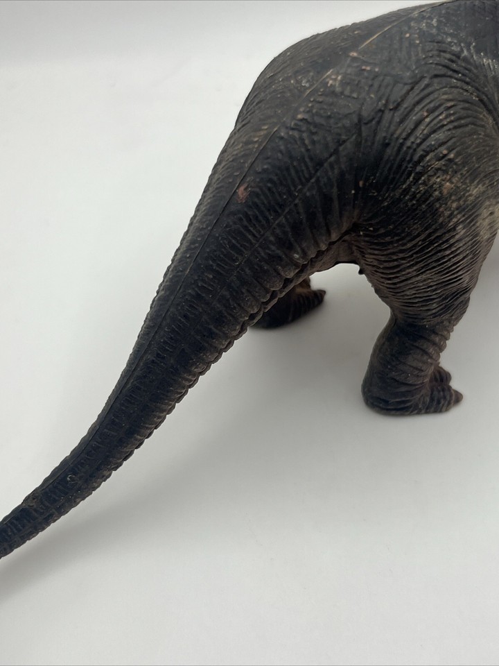 Vintage Imperial Triceratops Dinosaur Figure Toy Made in Hong Kong 1985