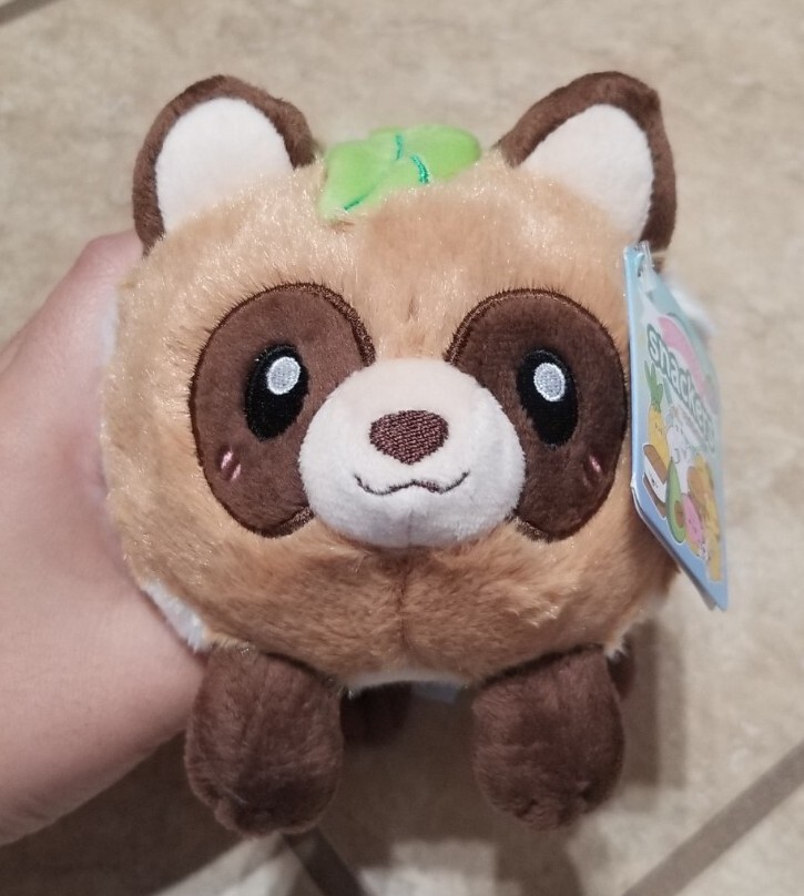 Squishable Snugglemi Snackers Tanuki 8 Inch Plush | eBay