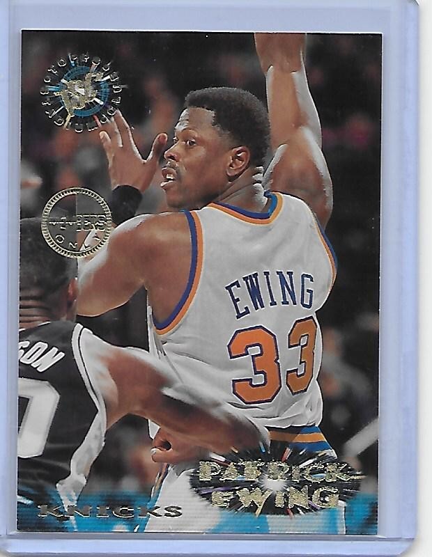 1995-96 Stadium Club Members Only #33 PATRICK EWING New York Knicks