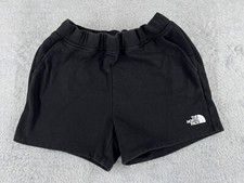 The North Face Shorts Girls Extra Large Black Elastic Waist Cotton Gym Running