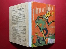 Carlo COLLODI - LE AVVENTURE PINOCCHIO Bemporad (1936) Libro illustrato MUSSINO